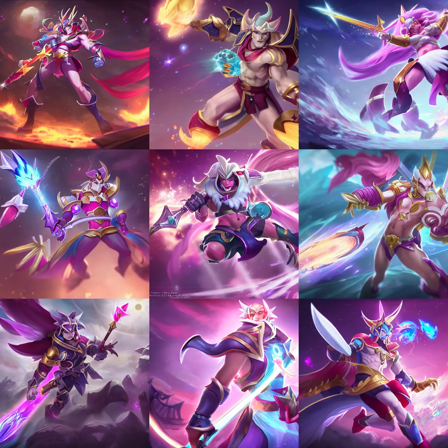 Prompt: star guardian sion from league of legends, character concept art, by arcane, 8 k, intricate