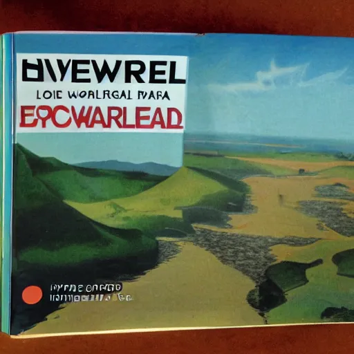 Image similar to landscape of a world from 1 9 8 4 book orwell, hyperrealistic, detailed