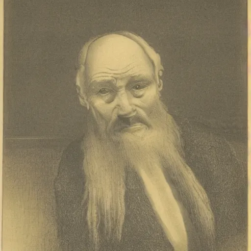 Prompt: a lithograph of a extremely old man