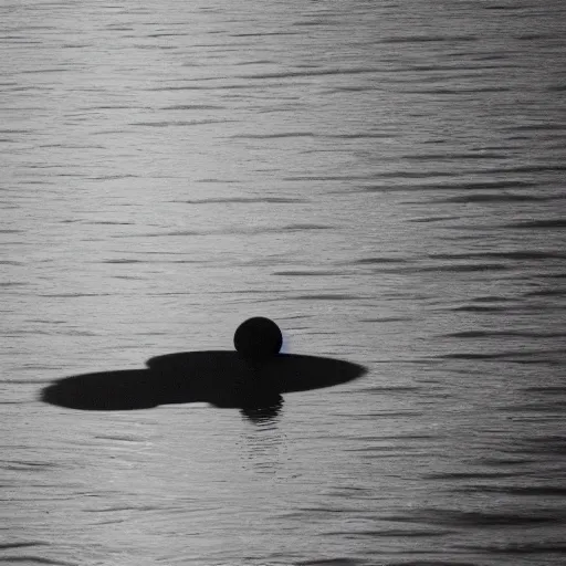 Image similar to false shadow in the lake of the swollen lamp