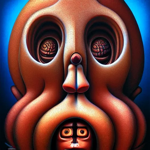 Image similar to leper messiah. by naoto hattori, hyperrealistic photorealism acrylic on canvas