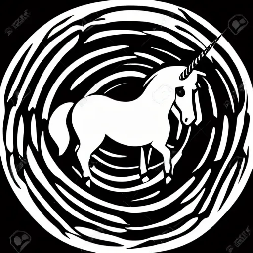 Prompt: Perfectly drawn unicorn for a story, vector, simple drawing, rounded lines