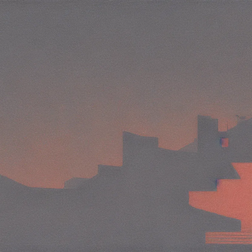 Image similar to close up of a paper lsd blotter by kawase hasui, moebius, Edward Hopper and James Gilleard, Zdzislaw Beksinski, Steven Outram, 8k, volumetric lighting, artstation