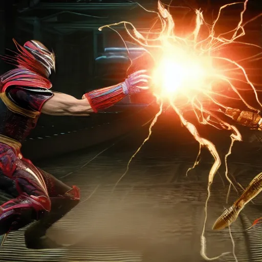 Prompt: Elon Musk fighting Raiden in Mortal Kombat, highly detailed, high quality, HD, 4k, 8k, Canon 300mm, professional photographer, 40mp, lifelike, top-rated, award winning, realistic, sharp, no blur, edited, corrected, trending