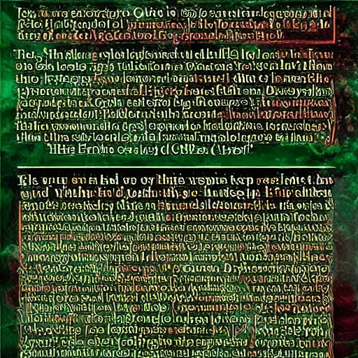 Image similar to the emerald tablets of the matrix, truth reveal