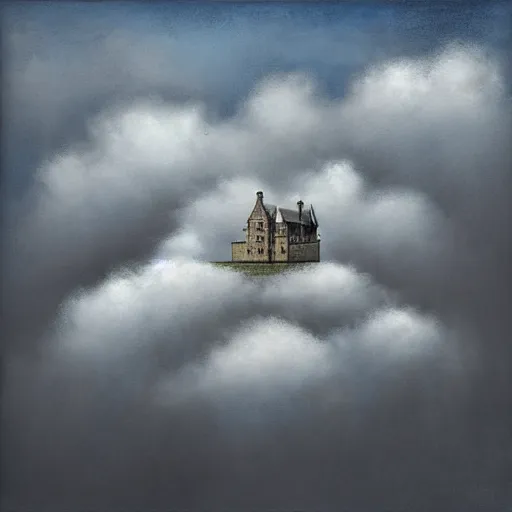 Image similar to castle in clouds by lee madgwick