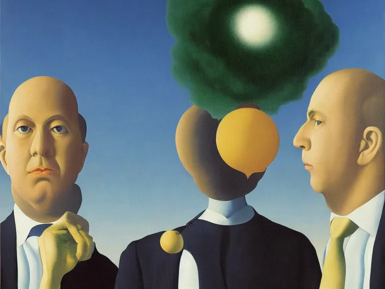 Image similar to painting with in a painting, painting by rene magritte, centered, high detail, high resolution