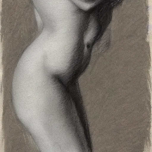 Image similar to of a beautiful girl sketched in pencil by michelangelo lots of little sketches a study of the female form ultra detail maximillist