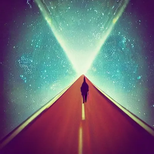 Image similar to “journey to infinity”