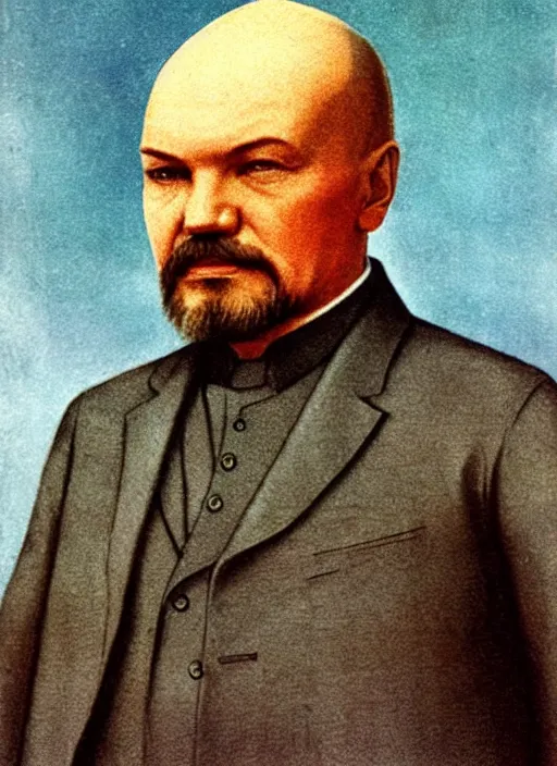 Image similar to lenin became a mushroom