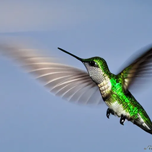 Image similar to a hummingbird - elephant - hybrid, animal photography