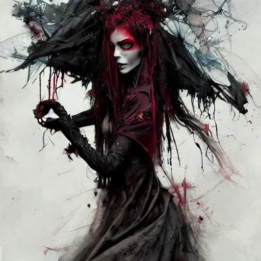 Image similar to cloaked necromancer, by artur bordalo and tom bagshaw and craig davison and guy denning and harumi hironaka, trending on artstation hq, deviantart, pinterest, 4 k uhd image