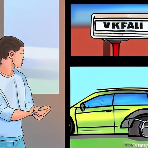 Image similar to wikihow, how to drive a spon without a key, illustration