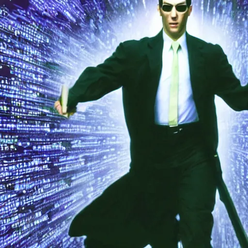 Image similar to jeff goldbloom in matrix