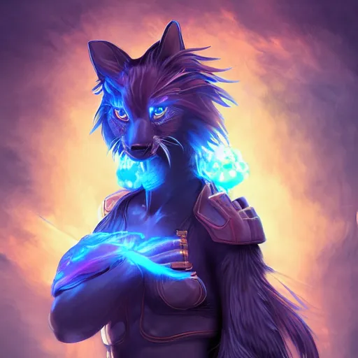 Prompt: trending on FurAffinity, energetic, dynamic, digital art, highly detailed, FurAffinity, high quality, digital fantasy art, FurAffinity, favorite, character art