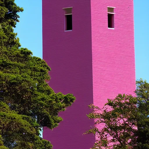 Prompt: pink tower