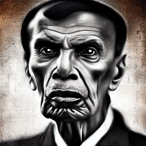 Prompt: portrait of 'Muhammad Ali Jinnah', Former Governor-General of Pakistan by lee Jeffries