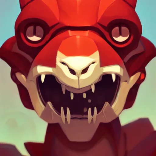 Image similar to face icon stylized minimalist beastwars, loftis, cory behance hd by jesper ejsing, by rhads, makoto shinkai and lois van baarle, ilya kuvshinov, rossdraws global illumination