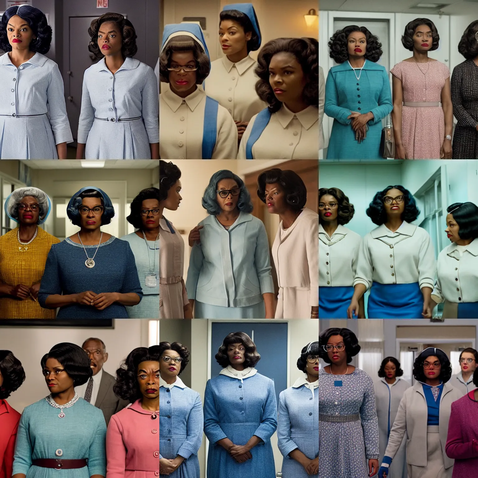 Prompt: a film still from hidden figures ( 2 0 1 6 )