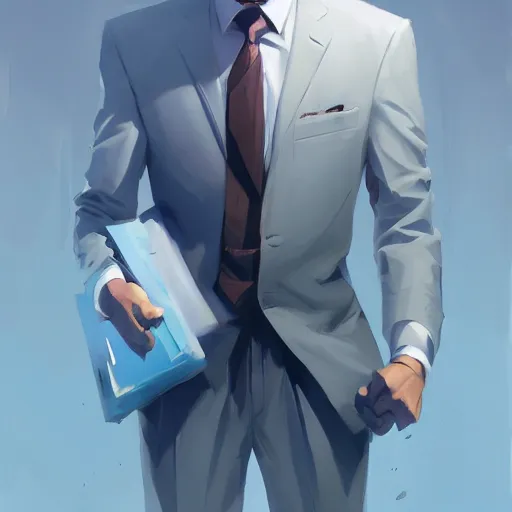 Image similar to mind ant with a suit, behance hd artstation by jesper ejsing by rhads, makoto shinkai and lois van baarle, ilya kuvshinov, ossdraws