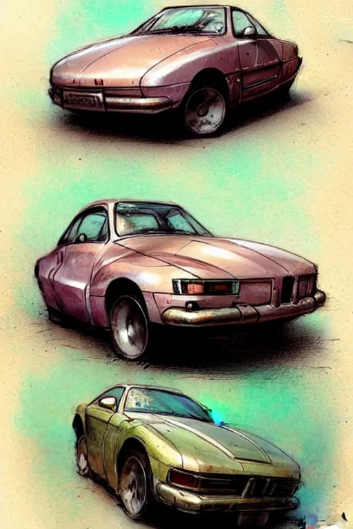 Image similar to (((((2050s neon car . muted colors.))))) by Jean-Baptiste Monge !!!!!!!!!!!!!!!!!!!!!!!!!!!