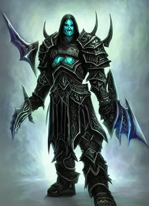 Image similar to world of warcraft death knight