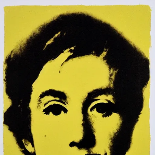 Image similar to “ a painting of a lemon by andy warhol ”