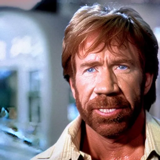 Image similar to a still of chuck norris