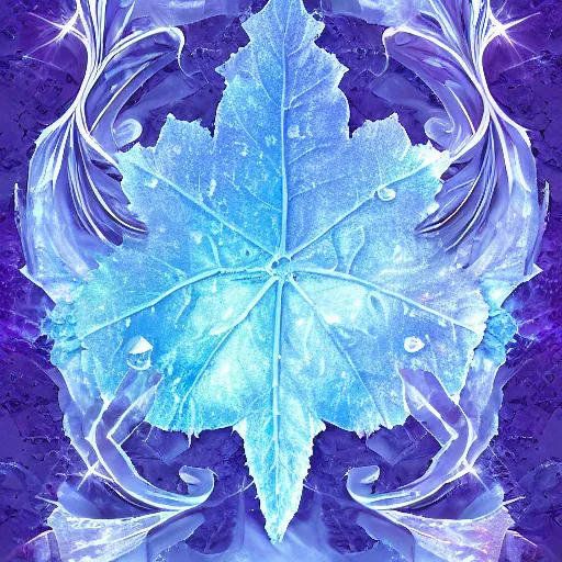 Image similar to icy soloist animation digitalart communion reflections leaf