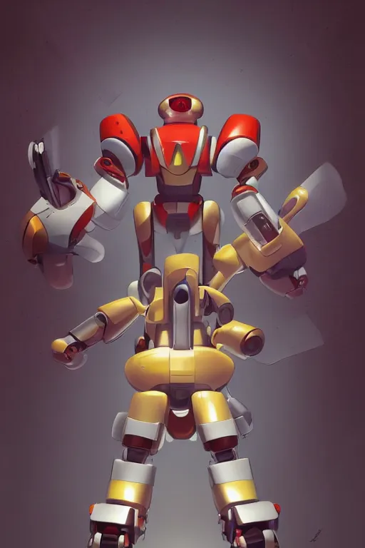 Image similar to metabots medabots medarotto medarot robot minimalist comics, behance hd by jesper ejsing, by rhads, makoto shinkai and lois van baarle, ilya kuvshinov, rossdraws global illumination ray tracing hdr radiating a glowing aura