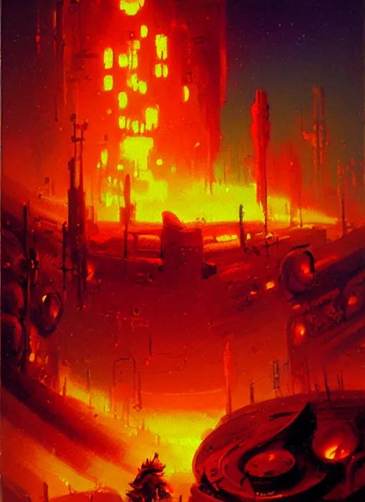 Image similar to fire by paul lehr