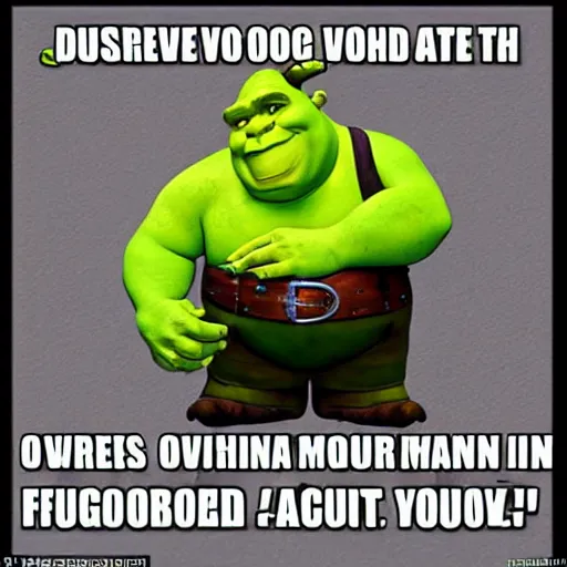 Full Shrek Meme