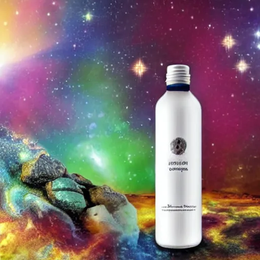 Image similar to the universe contained within a bottle