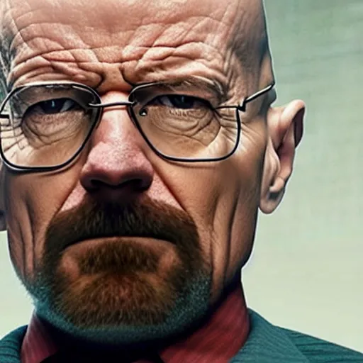 Image similar to walter white crying