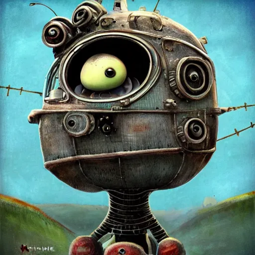 Prompt: machinarium