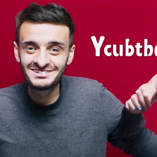 Prompt: squeezie, youtubeur francais