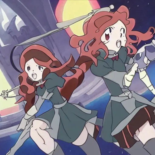 Image similar to little witch academia