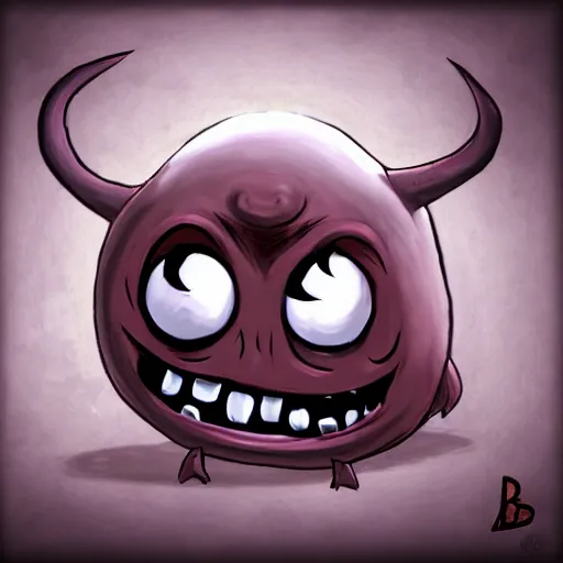 Prompt: realistic monstro from binding of isaac game