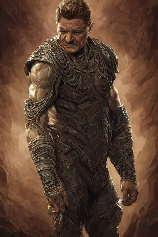 Prompt: muscled Jason Bateman as a ruggedly handsome hero, intricate, elegant, highly detailed, centered, digital painting, artstation, concept art, smooth, sharp focus, illustration, art by artgerm and donato giancola and Joseph Christian Leyendecker, Ross Tran, WLOP