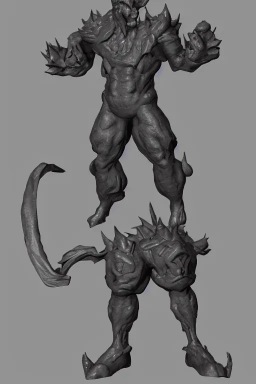 Image similar to a character sculpt by entei ryu