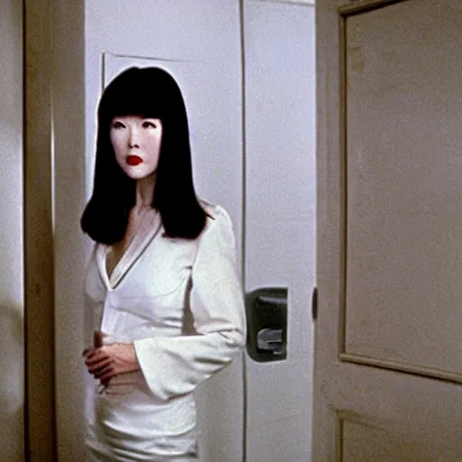 Image similar to chinese Nicole Kidman in American Psycho (1999)