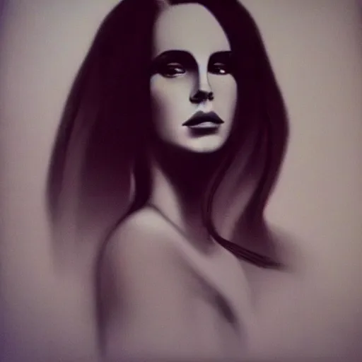 Image similar to Lana del rey portrait, photorealistic, studio