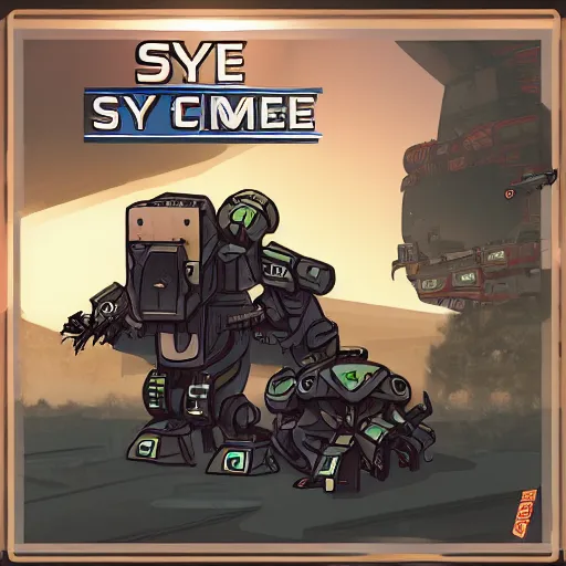 Image similar to sythe mech game artwork