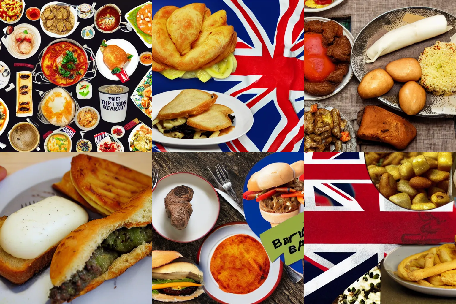 Prompt: the worst british food