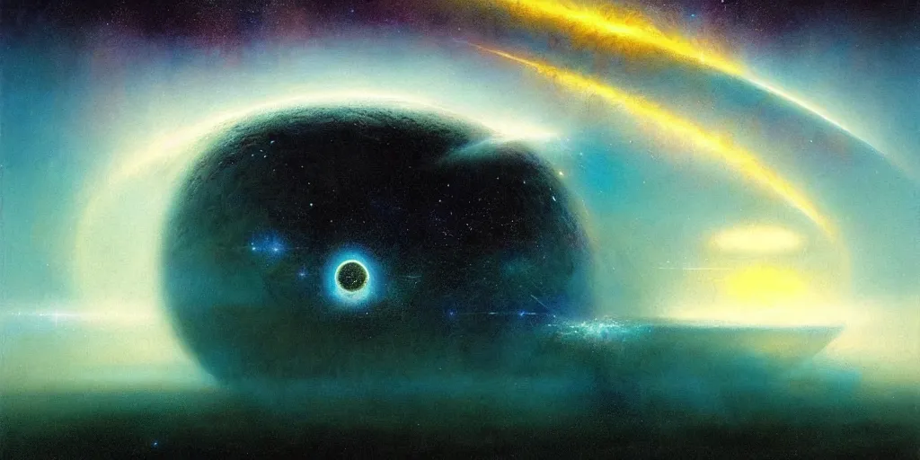 Image similar to Astral Calligraphy, by John Harris