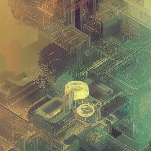 Image similar to beautiful render of user interface by victo ngai and andreas rocha