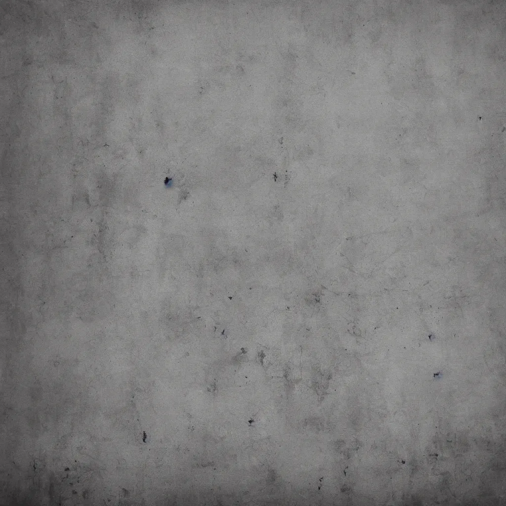 Prompt: a photo of square canvas mounted on a grey wall, grunge, messy, ruined