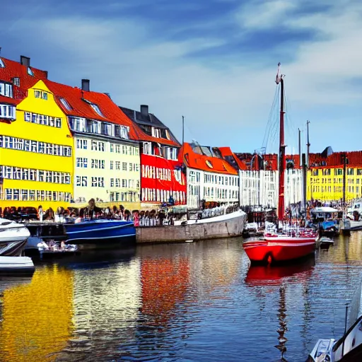 Prompt: copenhagen by marstrand