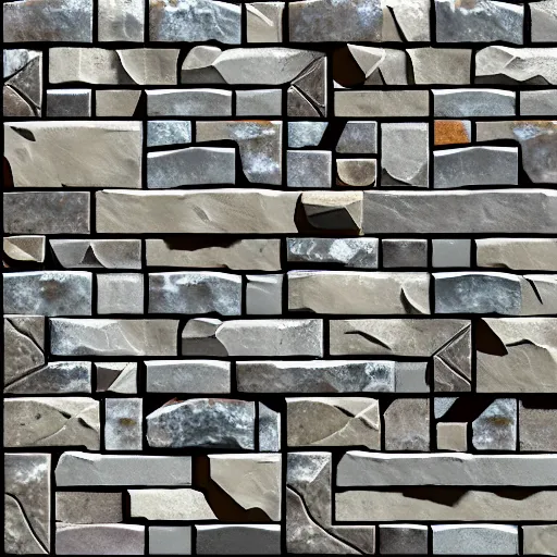 Image similar to stone tile cladding stylized texture, in the style of blizzard entertainment and world of warcraft by michael vicente, unreal engine, 8 k