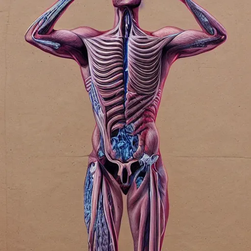 Image similar to anatomic body explosion by michael reedy